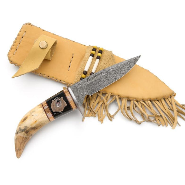 CAVE BEAR TOOTH KNIFE