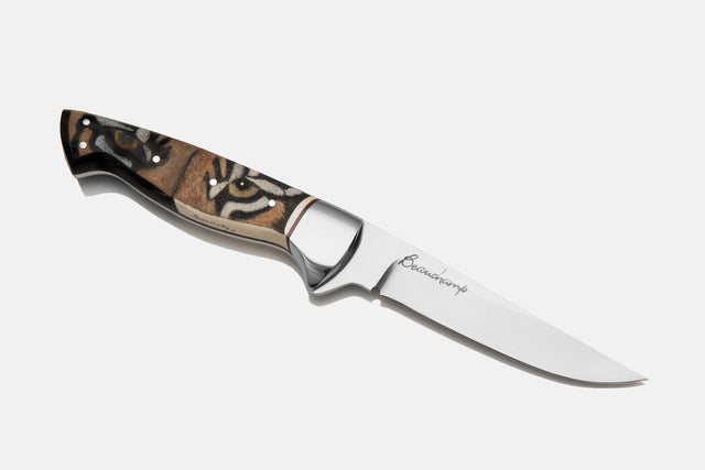 Tiger eyes knife