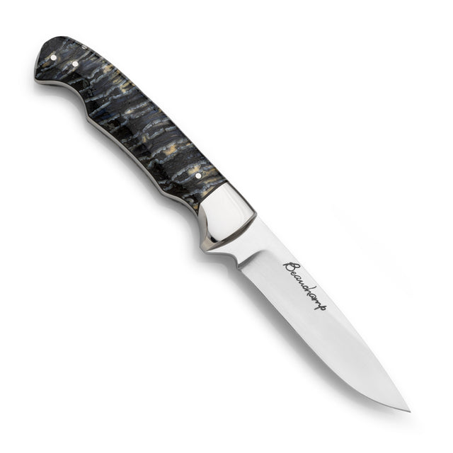 Black Mammoth Molar Knife