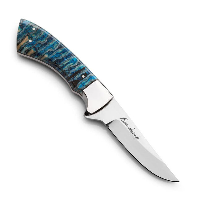 Blue Mammoth Molar Knife