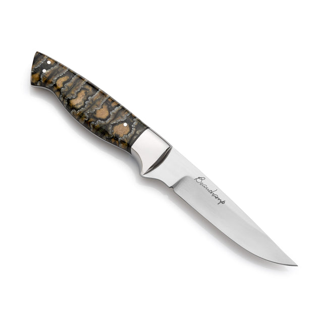 Brown mammoth molar knife