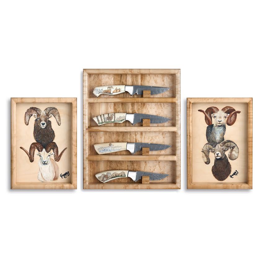 Sheep Grand Slam Knives & Painting Set