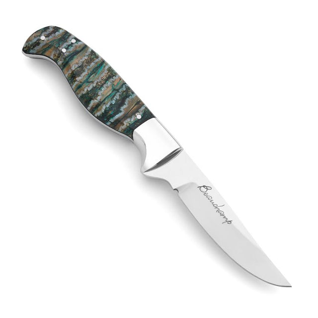Green Mammoth Molar Knife