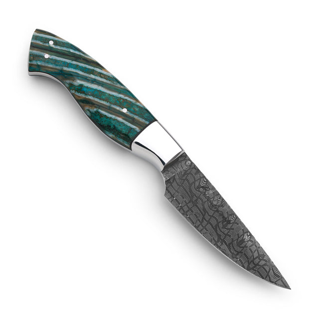 Green Mammoth Molar Knife