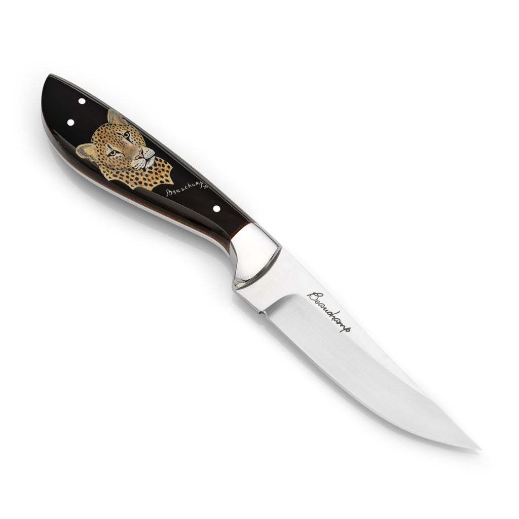 Leopard Head Knife